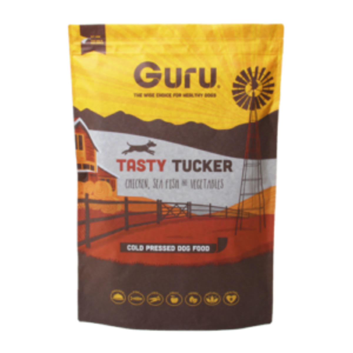 Guru Tasty Tucker Cold Pressed Dog Food Stefs Pet Pantry