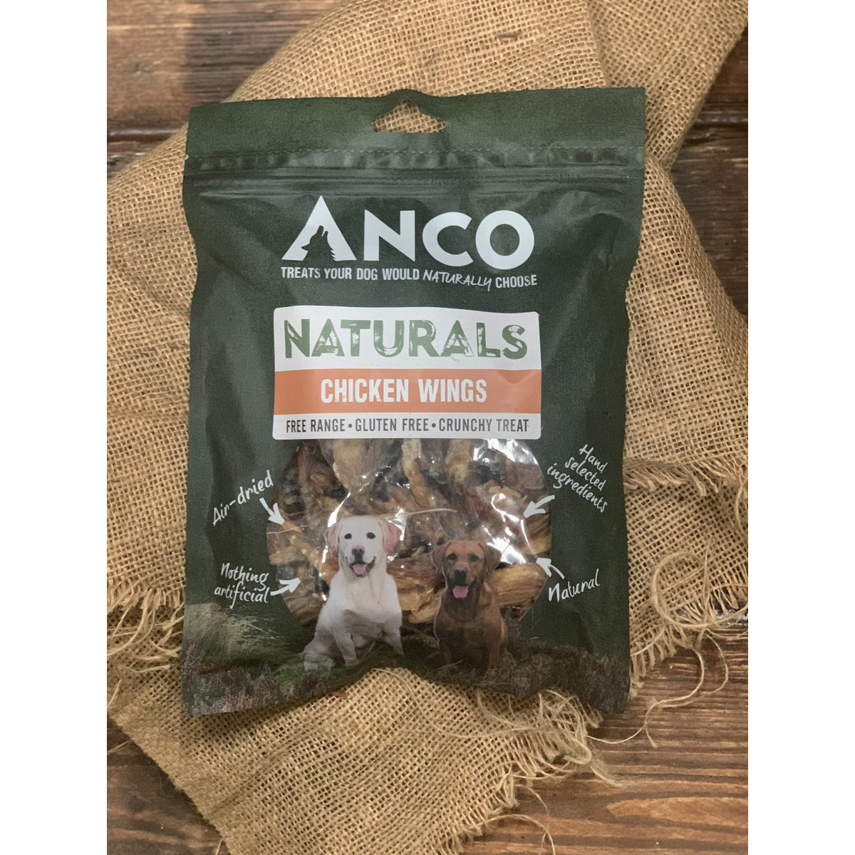 Anco Naturals - Chicken Wings 200g - Stefs Pet Pantry