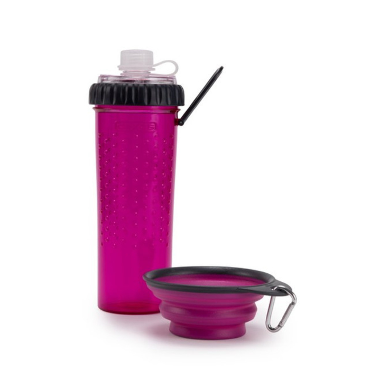 thumbnail image 2 of Dexas Popware For Pets Snack Duo Dual Chambered Hydration Bottle And Snack Container With Collapsible Pet 2 of 11