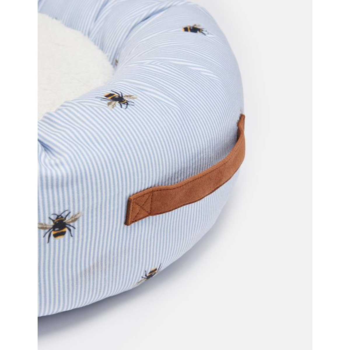 *REDUCED* Joules Ticking Bee Doughnut Bed Stefs Pet Pantry