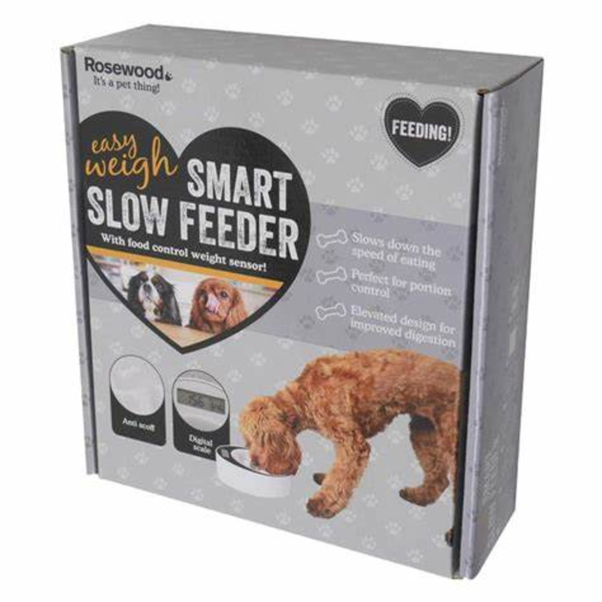 Rosewood Easy Weigh Smart Slow Feeder - Stefs Pet Pantry