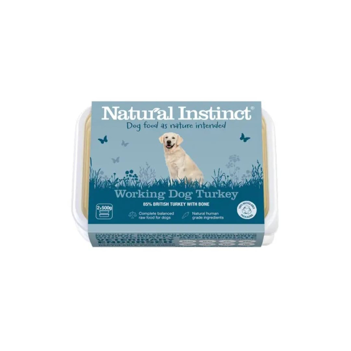 Natural instinct 2025 raw puppy food