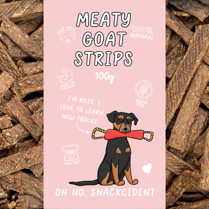 Meaty Goat Strips - 100g