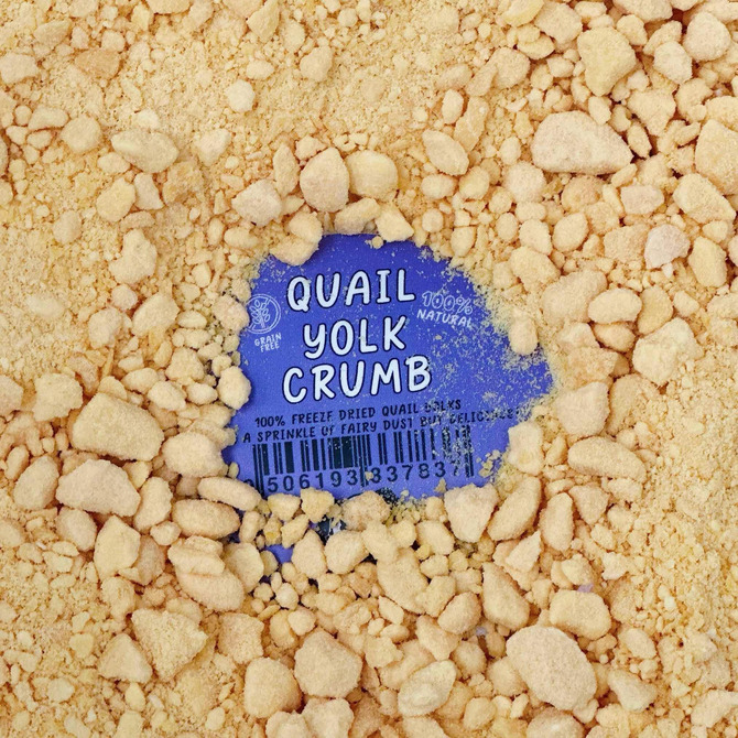 Quail Yolk Crumb 20g
