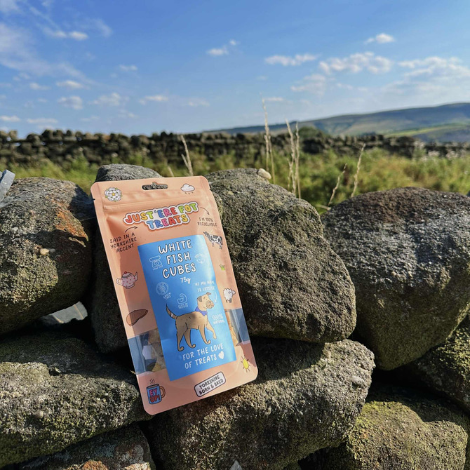 White Fish Cubes - 75g