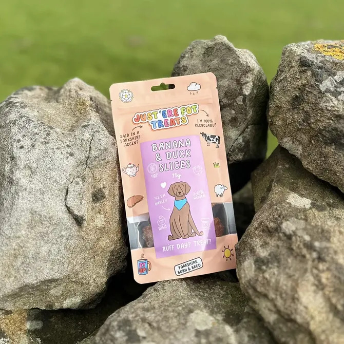 Banana & Duck Slices 75g