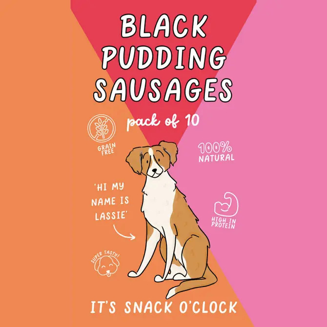 Black Pudding Sausages Pk10