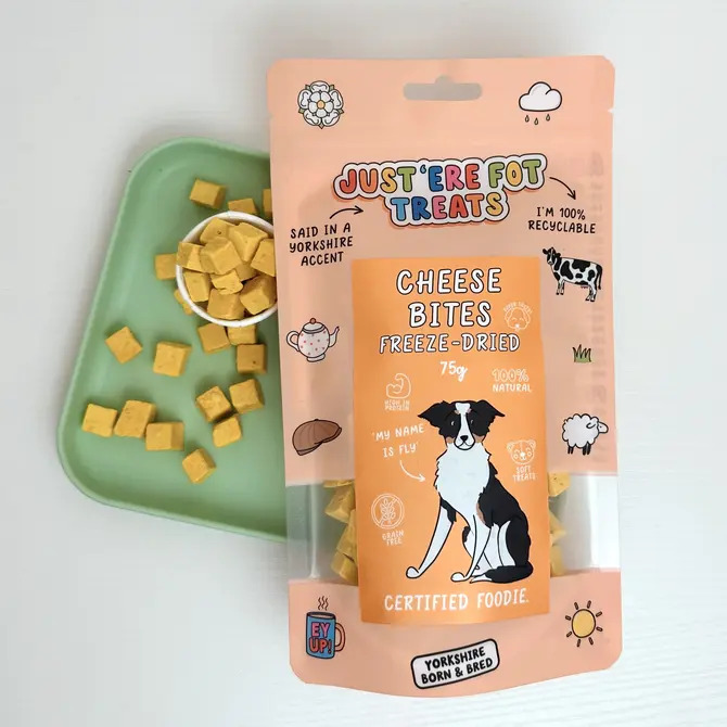 Freeze Dried Cheese Bites 75g