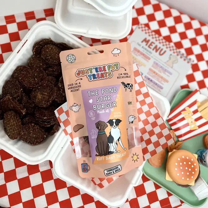 Nowt Fried The Pond Star Burger - Pack of 10