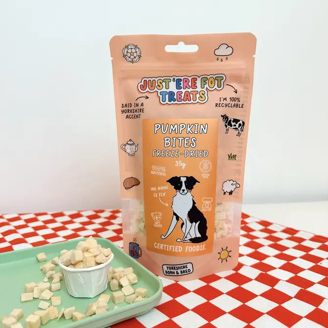 Freeze Dried Pumpkin Bites 35g