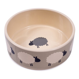 PetFace Sheep Ceramic Bowl 15cm