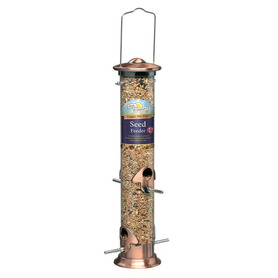 Harrisons Cast Copper Plated Seed Feeder 35cm