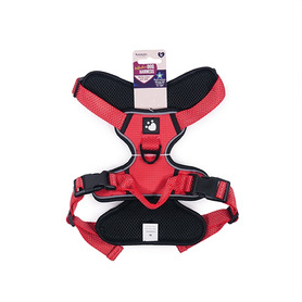 Rosewood Reflective Dog Harness Red