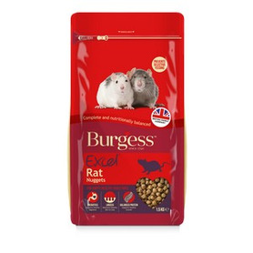 Burgess Excel Rat Nuggets 1.5kg 50% Off (BBD 08/03/22)