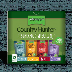 Natures Menu Country Hunter - Dog Superfood Selection 12 x 150g