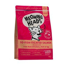 Meowing Heads So-fish-ticated Salmon - Dry Food