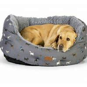 Fat Face Marching Dog Deluxe Slumber Bed