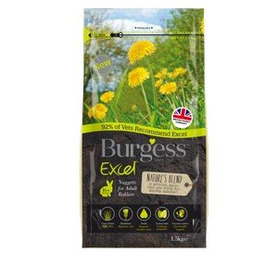 Burgess Excel Adult Rabbit Natures Blend 1.5kg