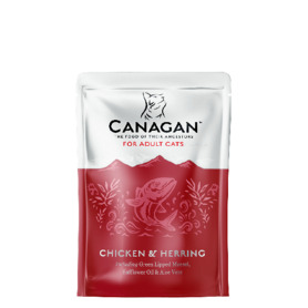 Canagan Cat Pouch 85gm - Chicken and Herring