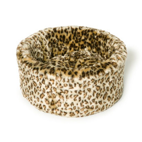 *REDUCED TO CLEAR* Danish Design Cat Cosy Leopard Bed