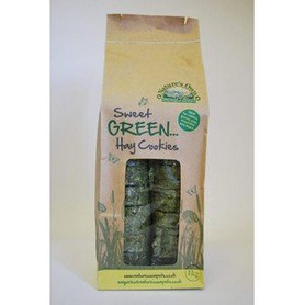 Nature's Own Sweet Green Hay Cookies for Small Animals 1kg