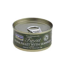 Fish4Cats Finest Tuna Fillet with Seaweed 70g