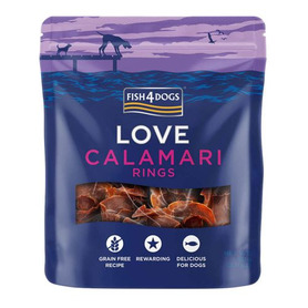 Fish4Dogs Love Calamari Rings 60g