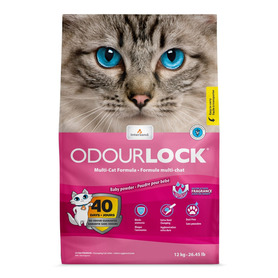 Intersand Cat Litter - Odourlock Baby Powder 12kg