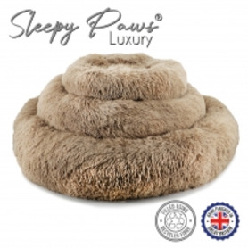 Ancol Super Plush Donut Bed 70cm - Oatmeal 