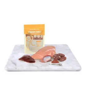 Purrform Pouch Fresh Deli 7x70g Chicken Breast with Heart, Gizzard & Liver