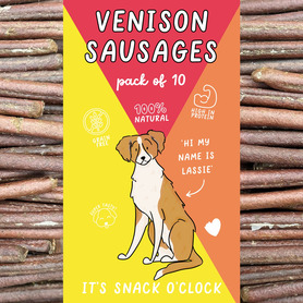 Venison Sausages PK10