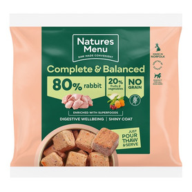 Natures Menu Complete Nuggets - 80% Rabbit 1kg