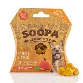 Soopa Carrot and Pumpkin Healthy Bites 50g