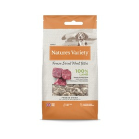 Natures Variety Freeze Dried Meat Bites Dog Treats 20g