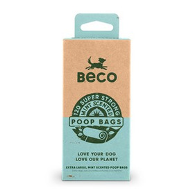 Beco Degradable Poop Bags Mint Scented 120 Pack