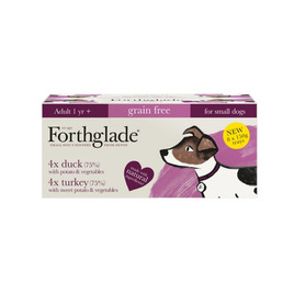 *10% OFF* Forthglade Small Dog Variety Pack 8 x 150g - Turkey & Duck. BB-07/2026