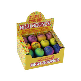 Sportspet Single High Bounce Balls Smoothie (60mm) - Assorted