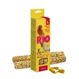 Rio Sticks for Budgies and Exotic Birds with Tropical Fruit 2x40g pack