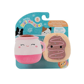 Jazwares Squishmallows - Cafe Emery and Deja - Dog Toy