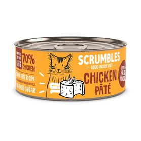 Scrumbles Wet Cat Food - Chicken Pate 80g