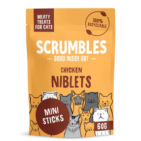 Scrumbles Chicken Niblets Treats 60g