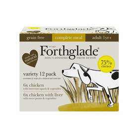 Forthglade Variety Pack 12 x 395g - Complete Poultry (Grain Free)