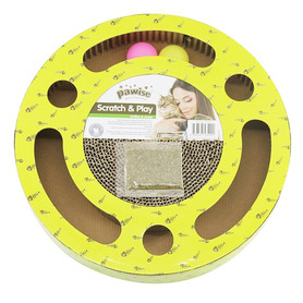 Pawise Round Cat Scratcher 33.5x5.7cm