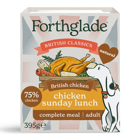 Forthglade Grain Free British Classics - Chicken Sunday Lunch - 395g