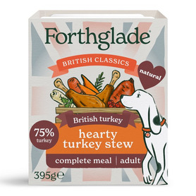 Forthglade Grain Free British Classics - Hearty Turkey Stew - 395g