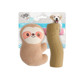 All For Paws Little Buddy Buddy Cuddle Sloth 2pk Toy