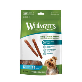 Whimzees Veggie Sausages (28Pk)
