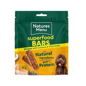 Natures Menu Superfood Bars Chicken 70g