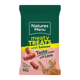 Natures Menu Cat Meaty Treats - Salmon 50g