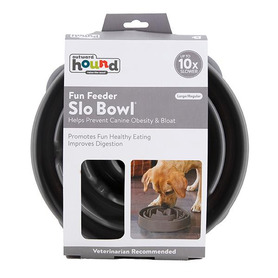 Outward Hound FunFeeder - Drop Grey Large
